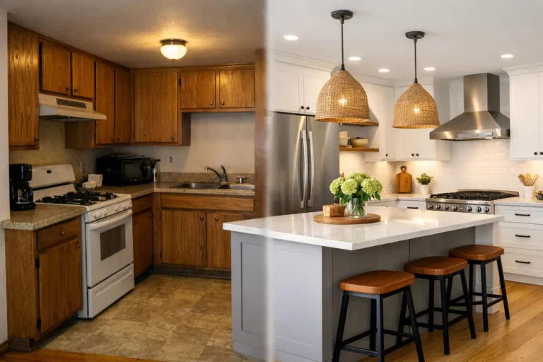 Kitchen Remodel Before and After That Works