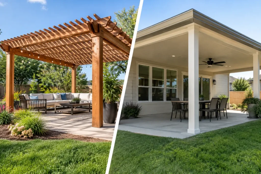 Pergola Versus Patio Cover: Which Fits Your Yard?